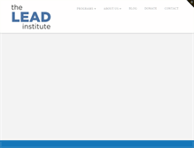 Tablet Screenshot of leadatl.org